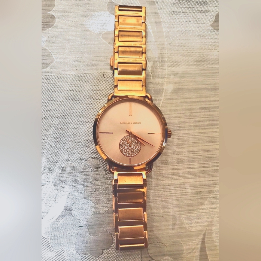 Michael Kors,Gold&Pink Women's Watch